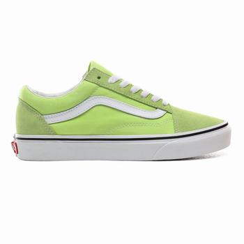 Vans Old Skool - Naisten Tennarit - Vihreä/Valkoinen